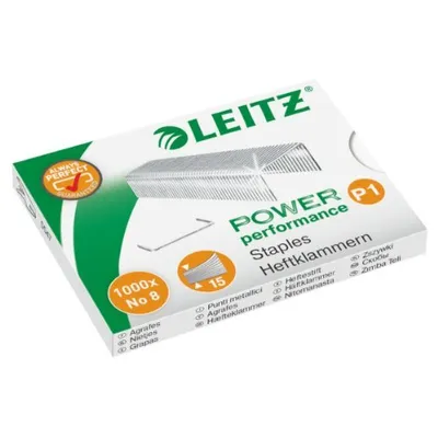 Produktbild von LEITZ Heftklammern Nr. 8 verzinkt 1.000 Stück
