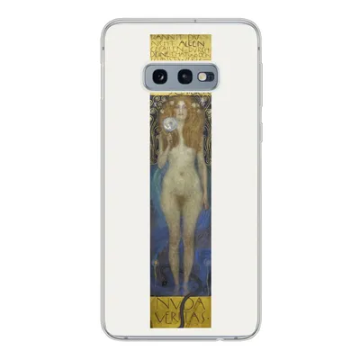 Produktbild von MuchoWow® Handyhülle Schutzhülle Hülle für Samsung Galaxy S10e Nuda veritas - Gustav Klimt Silikon Softcase Handy Hülle - Handy