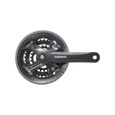 Produktbild von SHIMANO Kurbeln und Kettenblätter - ACERA M361 170mm 48/38/28 - Schwarz