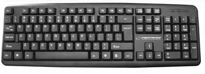 Produktbild von Esperanza EK134 Tastatur USB Schwarz