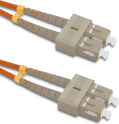 Obrázek produktu pro Qoltec SC/UPC Glasfaser-Patchkabel - SC/UPC | Multimode | 50/125 | OM2 | Duplex | 3 m