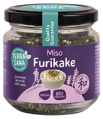 MISO FURIKAKE (MIESZANKA SEZAMU, ALG MORSKICH I MISO) BIO 75 g - TERRASANA