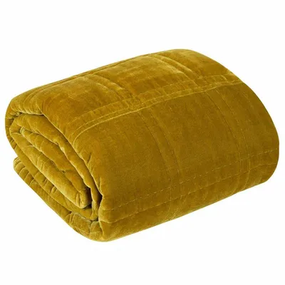 Obrázek produktu pro Přehoz na postel Kristin 2 170x210 cm Zlatý