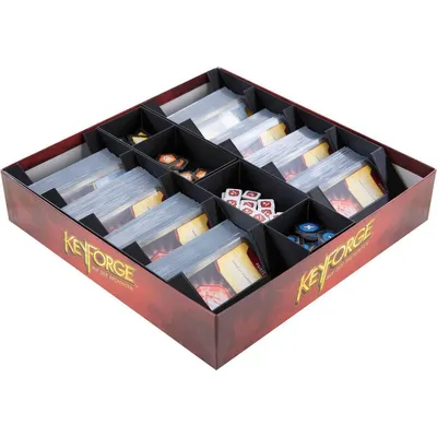 Zdjęcie produktu dla Organizer do gry Keyforge: Zestaw startowy „Wezwanie Archontów” – pudełko na grę planszową