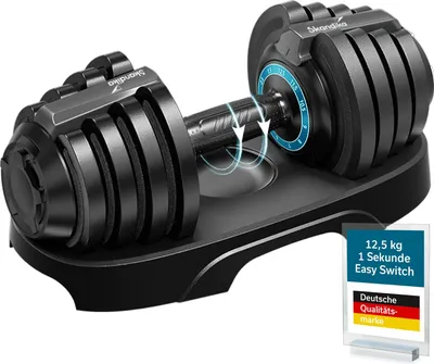 Produktbild von Skandika Paino Hantel mit Schnellwechselsystem, 1,5-12,5 kg, 11 Gewichtsstufen