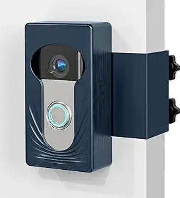 Produktbild von Türklingelhalterung für Ring/Blink/Eufy kabellose Video-Türklingel, kompatibel Ring Doorbell 4/3/2/1, kein Bohren, Anti-Diebstahl-Türklingel-Halterung