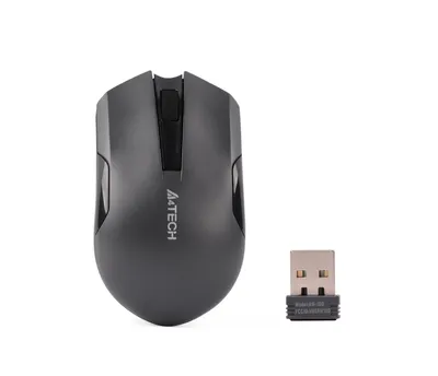 Obrázek produktu pro A4tech G3-200NS, V-Track, bezdrátová optická myš, 2.4GHz, černá