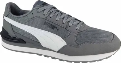 Produktbild von PUMA ST Runner v4 Mesh - Herren Sneakers Schuhe Grau 399666-03 , EU 42.5 UK 8.5