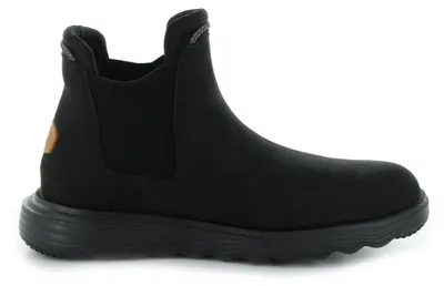 Produktbild von HEYDUDE Branson Craft Leather Herren Boots Black Größe 48