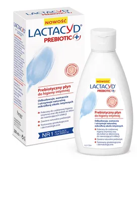 Produktbild von Lactacyd Präbiotikum + Präbiotische Flüssigkeit für die Intimhygiene 200 ml