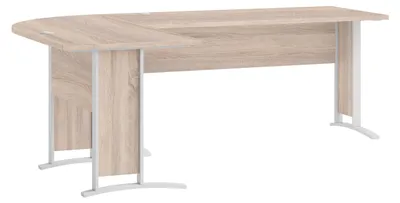 Produktbild von Eckschreibtisch >Clermont< in Eiche Sonoma Nachbildung - 220x73x170 (BxHxT)