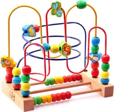 Immagine prodotto di Cornice per contare in legno Buxibo - colori diversi - cornice per contare - scaffale per contare per bambini - gioco educativo