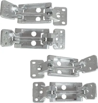 Produktbild von 4x Tür Hecktüre Scharnier SET HINTEN UNTEN OBEN für VW Crafter ab 2006-