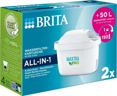 Produktbild von Wasserfilter-Kartusche MAXTRA PRO All-in-1 2er Pack