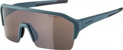 Zdjęcie produktu dla Alpina Ram HR Q-Lite Dirt/Blue Matt/Silver Okulary rowerowe