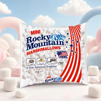 Immagine prodotto di Rocky Mountain, mini marshmallow, 150g
