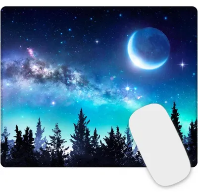 Produktbild von Gaming Mauspad mit genähten Kanten 26 x 21 x 0.3 cm für PC & Laptop