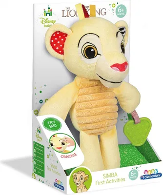 Produktbild von CLEMENTONI Disney Baby - Plüsch Erste Aktivitäten Der König der Löwen - Erweckungsspiel