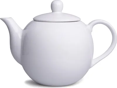 Produktbild von ORION Kanne Porzellankanne mit Griff 1,1 L Kaffeekanne Teekanne Weiß