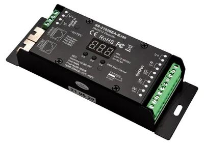 Produktbild von LED CONNEX DMX Decoder 12-36V RJ45 4CH 8A