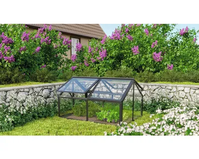 Obrázek produktu pro Pařeniště Vitavia Gamma skleněné 124,3 x 89 x 71,3 cm černé