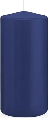 Produktbild von Stumpenkerzen Dunkelblau 150 x Ø 68 mm, 12 Stück