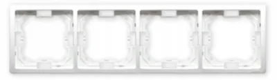 Image de Cadre 4gang IP20 STANDARD blanc BMR4/11 SIMON BASIC