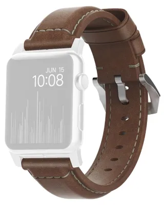 Immagine prodotto di Nomad, cinturino tradizionale in pelle per Apple Watch 1-9/Ultra/Ultra 2/SE, marrone