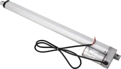 Produktbild von Weißer elektrischer Linearantrieb IP65 750N Aluminiumlegierung Metallgetriebe Motor Linearantrieb 400mm Hub 24V Linearantrieb