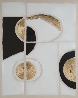 Zdjęcie produktu dla Obraz ręcznie malowany Abstrakcja glamour 80x100 cm