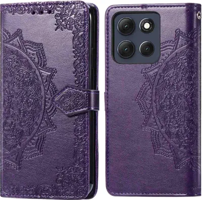 Obrázok produktu pre imoshion Mandala skladacie puzdro Motorola Moto G86 Power - fialové