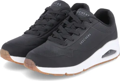 Produktbild von Skechers 73690 Uno Stand On Air - Damen Schuhe Sneaker - BLK-Schwarz, Größe:39 EU