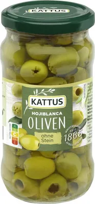 Produktbild von Grüne Hojiblanca Oliven ohne Stein
