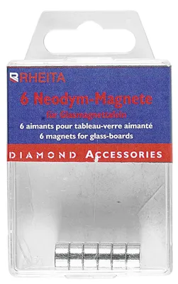Zdjęcie produktu dla 6 Neodym-Magnete in Eurobox 10 Stück Verkaufseinheit 663174 4006335103993