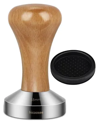 Espresso Tamper 58 mm, Edelstahl, Barista Kaffeepresse