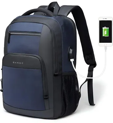 Productafbeelding van CarryQuest® - Rugzak - waterdicht - 20-35 liter - Laptopvak voor 15,6 inch laptops - Blauw