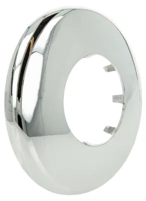 Produktbild von tecuro Universal Siphonrosette Ø 85 mm für Wandohr Ø 40 mm, verchromt, Kunststoff