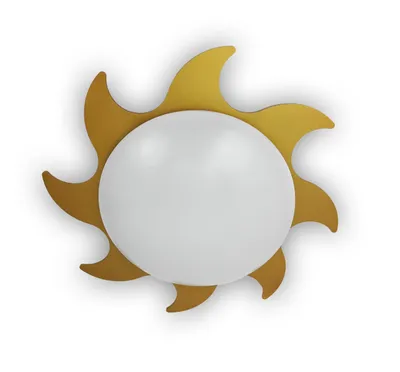 Immagine prodotto di Ciotola da soffitto Sun, oro