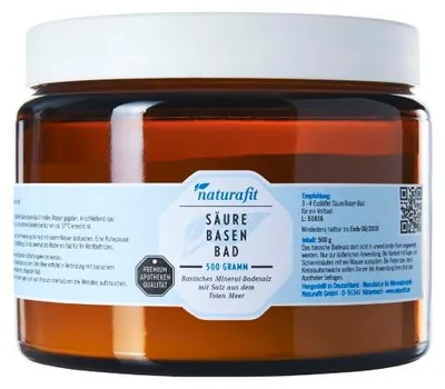 Immagine prodotto di naturafit polvere per bagno acido-alcalino, 500 g polvere