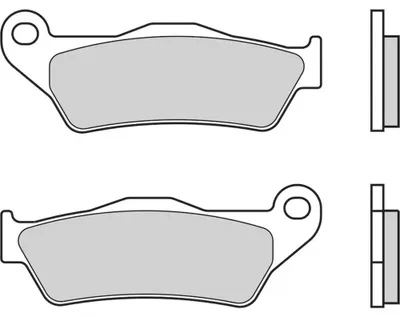 Produktbild von BREMBO Bremsbeläge 07BB0478 - Sintermetall