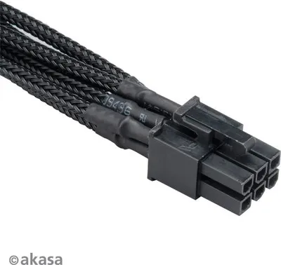 Produktbild von Akasa Flexa V6, 0,4 m, Männlich, Weiblich, Schwarz