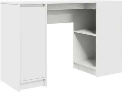 Immagine prodotto di vidaXL Scrivania bianca 120x42x76 cm materiale a base di legno
