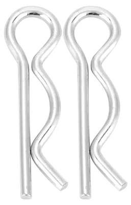 Zdjęcie produktu dla Długotrwały zacisk R, szyna z kołkiem R, 4 rozmiary: 1,6/1,8/2/2,5 mm do mocowania przedmiotów (2,5 x 45 mm, 10 sztuk)