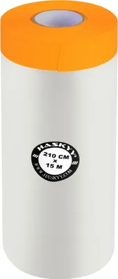 Produktbild von Abdeckfolie Malerfolie Baufolie 210 x 25m 7,5m² Abdeckband Goldband Masker Tape