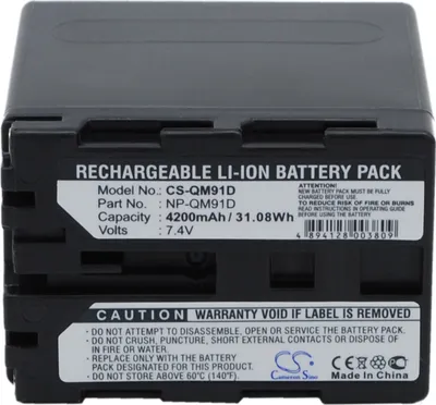 Produktbild von TECHTEK Akku Kompatibel mit [Sony] CCD-TRV108, CCD-TRV108E, CCD-TRV116, CCD-TRV118, CCD-TRV126, CCD-TRV128, CCD-TRV138, CCD-TRV208, CCD-TRV208E, CCD-