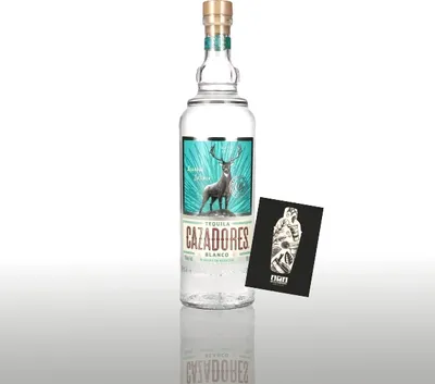 Produktbild von Cazadores Tequila Blanco 100% Agave (40% Vol.) 0,7l - [Enthält Sulfite]