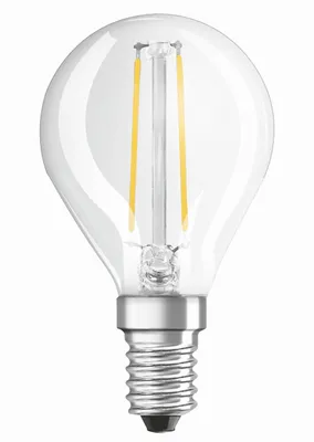 Produktbild von Osram LED Filament Leuchtmittel Tropfen 2,5W = 25W E14 klar 250lm Neutralweiß 4000K