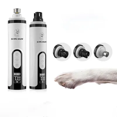 Produktbild von Elektrischer Krallenschleifer für Hunde & Katzen, LCD-Display & LED, 3 Stufen