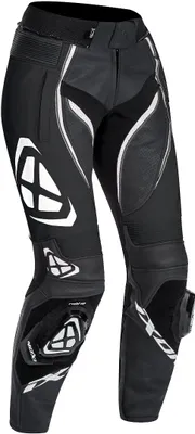 Produktbild von IXON VORTEX Damenlederhose schwarz-weiss XL