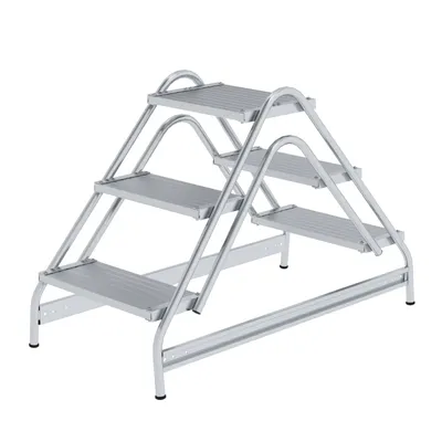 Produktbild von MUNK Aluminium Arbeitspodest 2x3 Stufen
